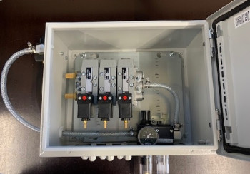 Distributeur pneumatique, complet