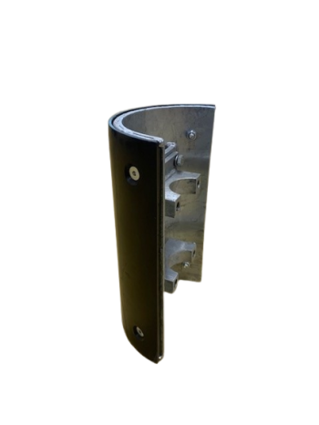 Plastic cover for rope guard incl. mounting material