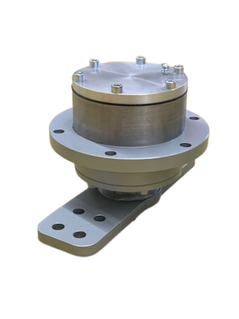 Flange for deflection hub