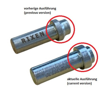 Spannbandbolzen für Mitnehmer