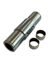 Hollow axle for elevator pulleys on drive unit