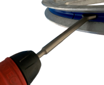 Chisel for changing linings