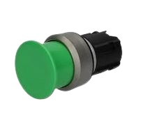 Bouton-poussoir "coup-de-poing" SIEMENS, vert