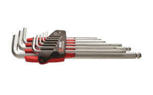 Allen key set, 9 pc.