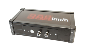 Große Geschwindigkeitsanzeige