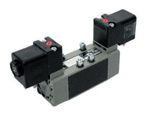 Electrovanne 5/2 avec deux interrupteurs magnétiques