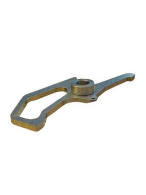 Loqueteau de la fourche, anti-horaire