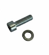 Inbusschraube M6x20 & Federring für Klemmplättchen