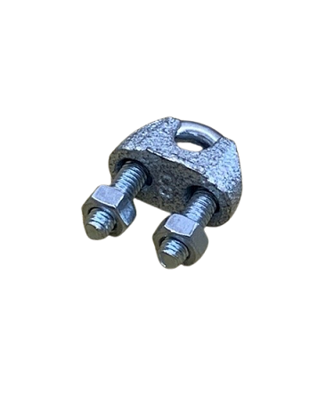 Cable clamp, 8 mm