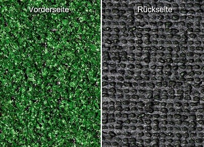 Teppich grün für Start- & Anstellrampe