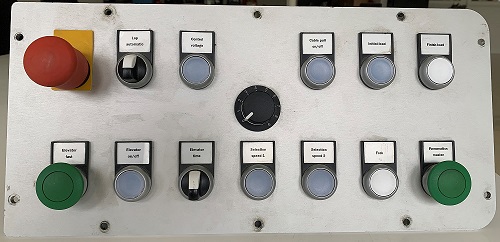 Push button, white