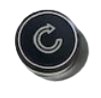 Bouton-poussoir SIEMENS, noir