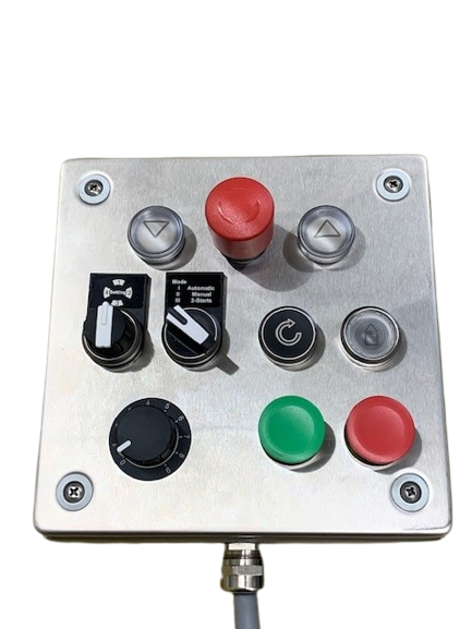 Bouton poussoir LED SIEMENS, transparent