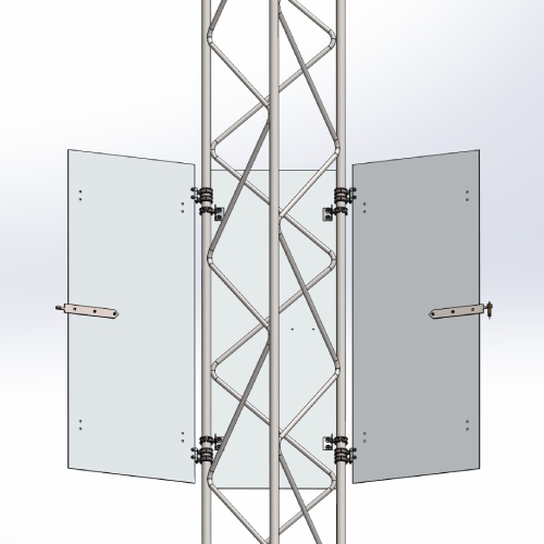 Climbing protection for mast