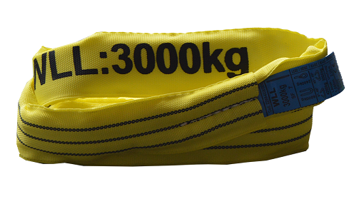 Premium round sling, load capacity 3000kg, 1.5m