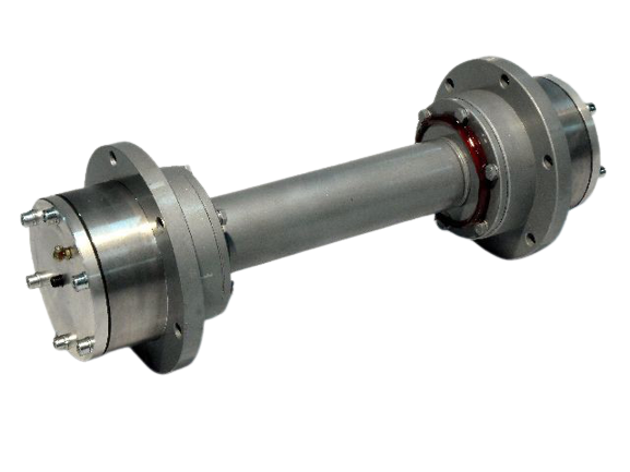 Axle for deflection axle