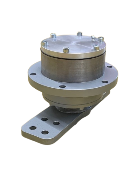 Hub for deflection pulley